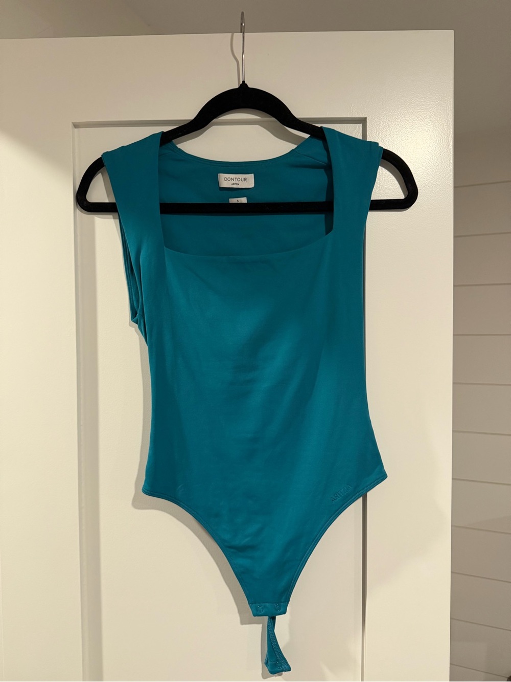 Aritzia Teal Contour Bodysuit